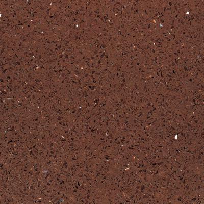 Shining coffee sparkling non-toxic quartz vanity countertop ()